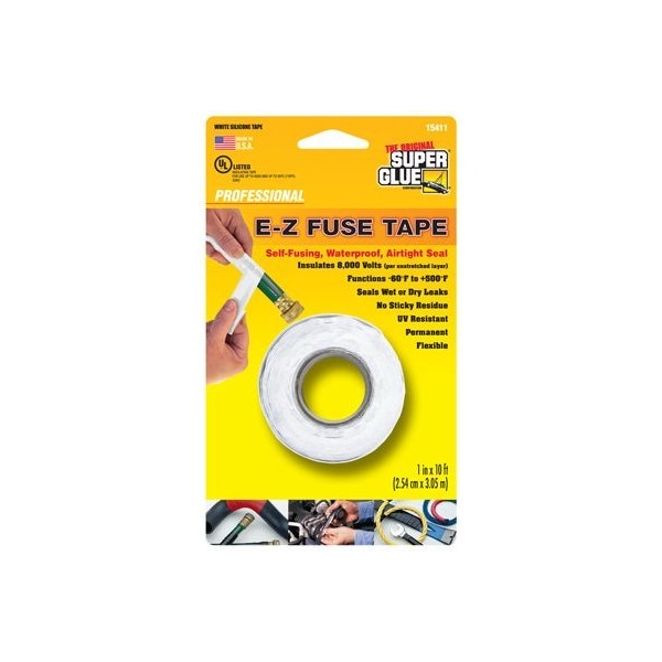 Super Gluerp/Pacer Tech 1x10 WHT Silicone Tape 11710169 - main